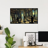 Die Stimmen abschalten Poster (Heimbüro)