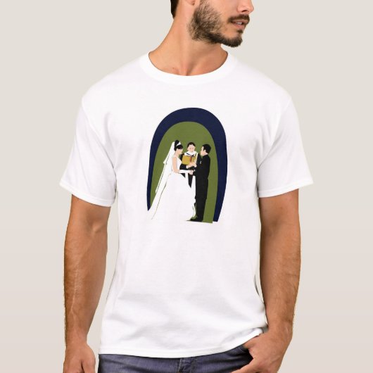 Die Stimmen, die Braut, der Bräutigam und der Beam T-Shirt (Vorderseite)