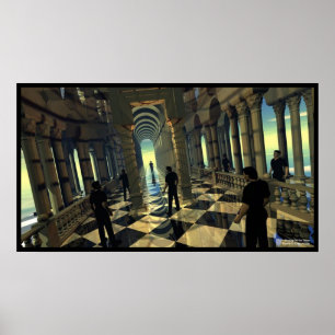 Die Stimmen heraus schließen Poster