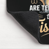 Die Stimmen in meinem Kopf, die mich zum Angeln au Mousepad (Ecke)