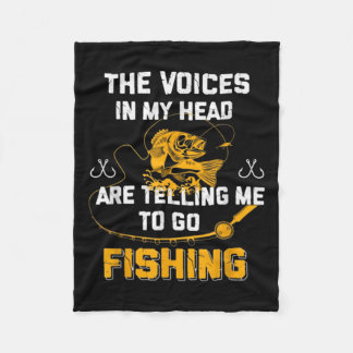 Die Stimmen in meinem Kopf sagen mir, dass ich fis Fleecedecke