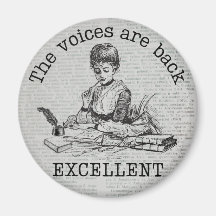 Die Stimmen in meinem Kopf sind zurück...exzellent