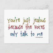 Die Stimmen Postkarte (Vorderseite)