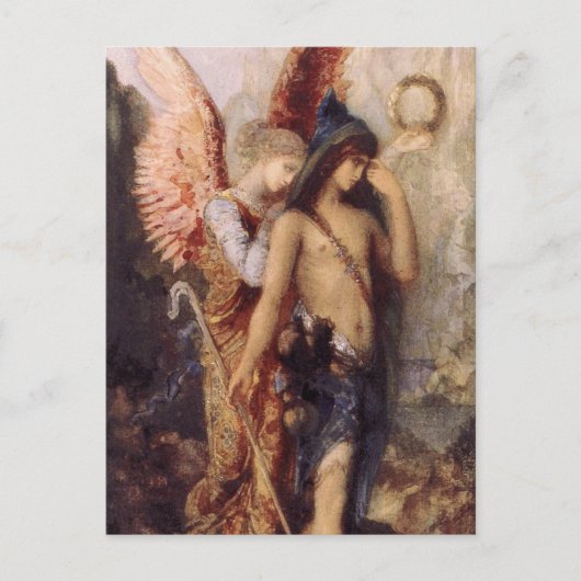 Die Stimmen von Gustave Moreau Postkarte (Vorderseite)