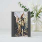Die Stimmen, Wasserfarbe von Gustave Moreau Postkarte (Stehend Vorderseite)