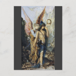 Die Stimmen, Wasserfarbe von Gustave Moreau Postkarte