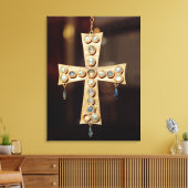 Die stimmliche Krone eines Westgoten-Königs Leinwanddruck (Insitu (Wohnzimmer))