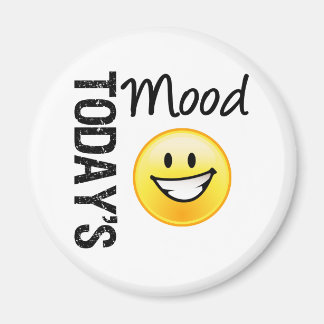 Die Stimmung des Emoticon-Lichtes von heute Magnet