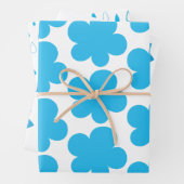 Die Stimmung ist blau. Packpapier Blätter Set (Beispiel)