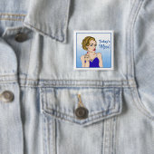 Die Stimmung von heute, Retro Lady Drehe den Vogel Button (Beispiel)