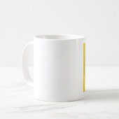 Die Stirn runzelndes Lächeln Kaffeetasse (Vorderseite Links)