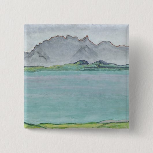 Die Stockhorn Berge und der See Thun, 1911 Button (Vorderseite)
