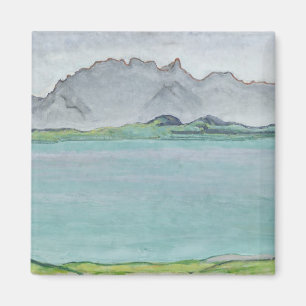 Die Stockhorn Berge und der See Thun, 1911 Magnet