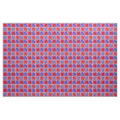 Die Stoffe Rot, Weiß und Blau des Designers nach S (Yard (91,4 cm))