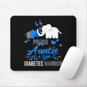 Die stolze Tante eines Geschenks mit einem Typ 1 D Mousepad (Mit Mouse)