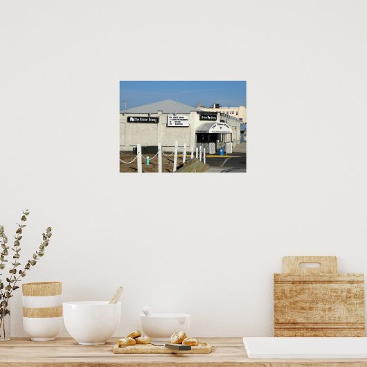 Die Stone Pony in Asbury Park NJ Poster (Küche)