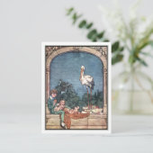 Die Storks von William Heath Robinson Postkarte (Stehend Vorderseite)
