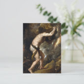 Die Strafe für Sysiphus Postkarte (Stehend Vorderseite)