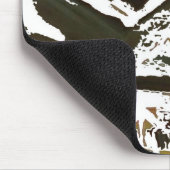 DIE STRAFE IST WEISS MOUSEPAD (Ecke)