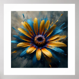 Die strahlende Schönheit der afrikanischen Dämmeru Poster