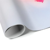 Die strahlende Schönheit der rosa Sakura-Blume Geschenkpapier (Rolleneckpunkt)