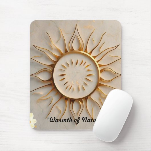 "Die Strahlung der Natur" Mousepad (Mit Mouse)