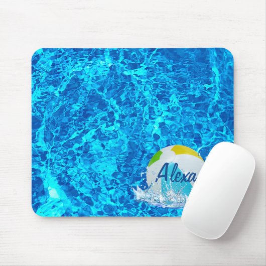 Die Strandbälle im Pool Mousepad (Mit Mouse)