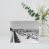 Die Strände von Tel Aviv in den 30er Jahren Postkarte (Stehend Vorderseite)