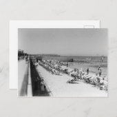 Die Strände von Tel Aviv in den 30er Jahren Postkarte (Vorne/Hinten)