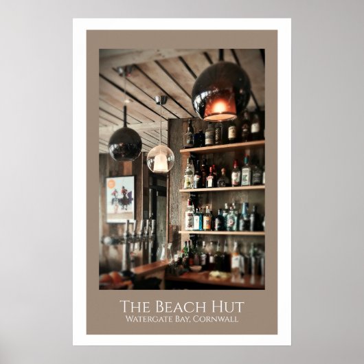 Die Strandhütte Poster (Vorne)