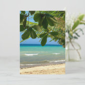 Die Strandlandschaft. Philippinen. Moalboal. Der w Einladung (Stehend Vorderseite)