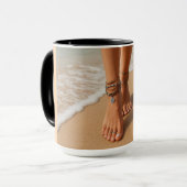Die Strandnähe Tasse (Vorderseite Links)