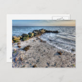 Die Strandpostkarte Postkarte (Vorne/Hinten)