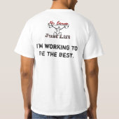 Die Strandschnecke T-Shirt (Rückseite)