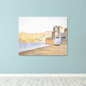 Die Strandstadt Leinwanddruck (Insitu (Holzboden))