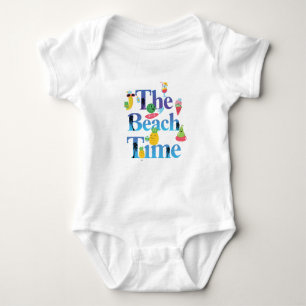 Die Strandzeit Baby Strampler