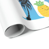 Die Strandzeit Geschenkpapier (Rolleneckpunkt)