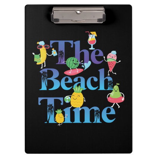 Die Strandzeit Klemmbrett (Vorderseite)
