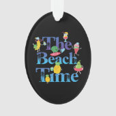 Die Strandzeit Ornament (Vorderseite)