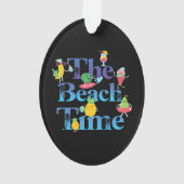 Die Strandzeit Ornament (Rückseite)