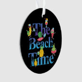 Die Strandzeit Ornament (Vorderseite)