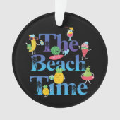Die Strandzeit Ornament (Vorderseite)