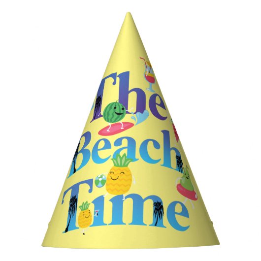Die Strandzeit Partyhütchen (Vorderseite)