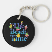 Die Strandzeit Schlüsselanhänger (Rückseite)