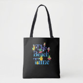 Die Strandzeit Tasche (Vorderseite)