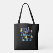 Die Strandzeit Tasche (Rückseite)