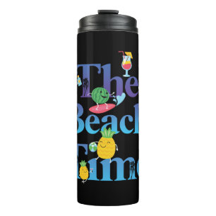 Die Strandzeit Thermosbecher