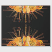 DIE STRÄNGE DER SONNE GESCHENKPAPIER (Flach)