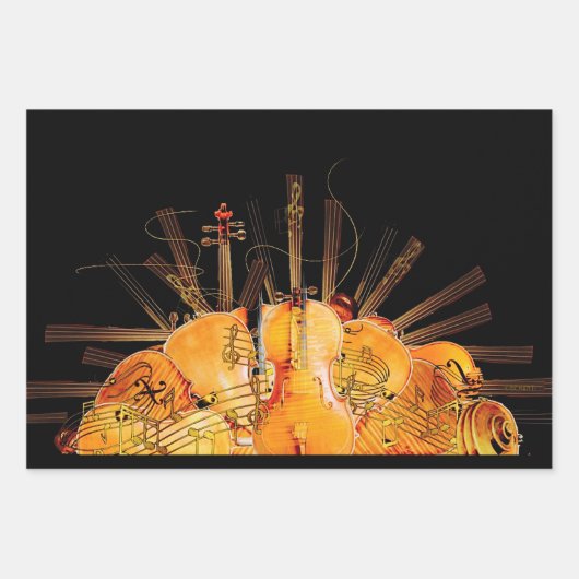 DIE STRÄNGE DER SONNE GESCHENKPAPIER SET (Vorderseite 3)