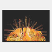 DIE STRÄNGE DER SONNE GESCHENKPAPIER SET (Vorderseite)